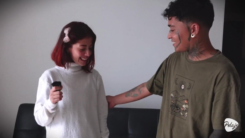 Pelaje mix: Une belle fille innocente fait ses débuts dans un casting...