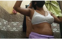Served's Sister in Law Left Naked in the Bathroom