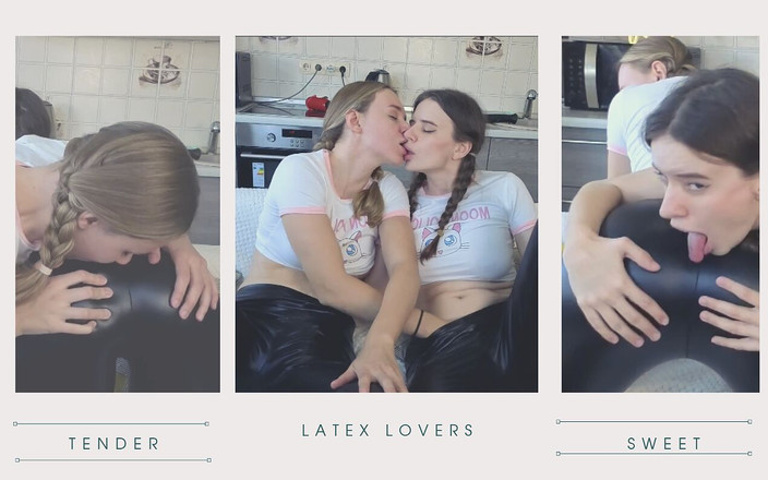 MargoAlisa: Blondýnky a brunetky ukazují latexové legíny