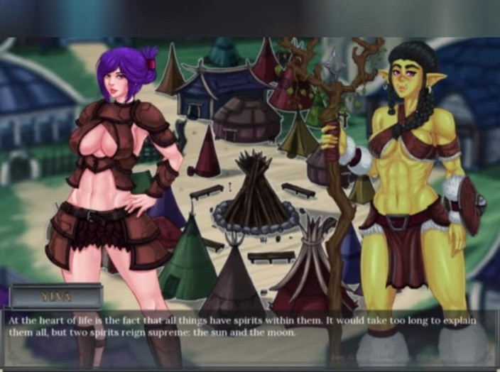 3DXXXTEEN2 Cartoon: Sabia สนุกกับการเย็ดสามคน 3D การ์ตูนเซ็กซ์