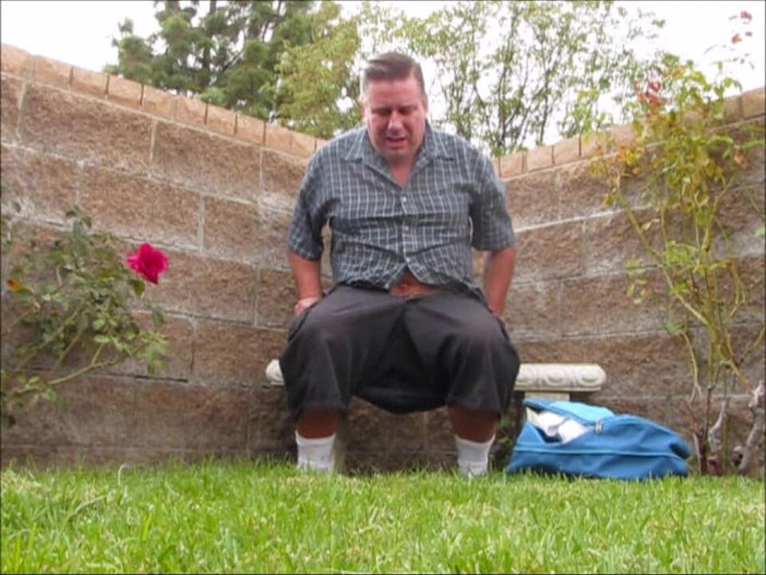 The porky pervert: 室外公园撸撸 2