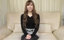 Japan Lust: Japonská teenagerka v černých punčochách má sex a creampie