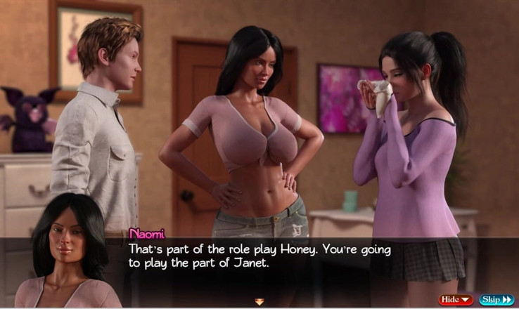 XXX Games Bunk: Treasure of Nadia- Gameplay - Roleplay - 53-55 - Masturbace, Roleplay 3some