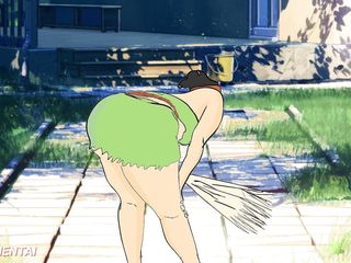 Ebonyhentai: Tempting Big Ass Ebony African Fucked by Long Curved Black...