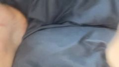Feet Lotioning