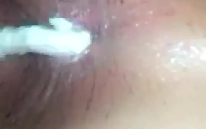 Charliesissyjames: Slut Charliesissyjames playing with With cream , she loves to she...