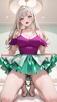 Bu muhteşem anime güzeli doyamıyor - vahşi yatak odasına binme derlemesi.