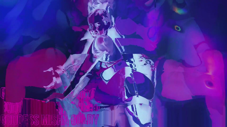 Goddess Misha Goldy: Fall deeper into our common cyberspace and jerk with me...
