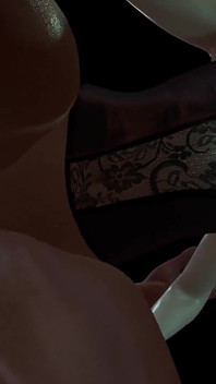 Calda ragazza con i capelli verdi viene scopata da dietro: porno 3D