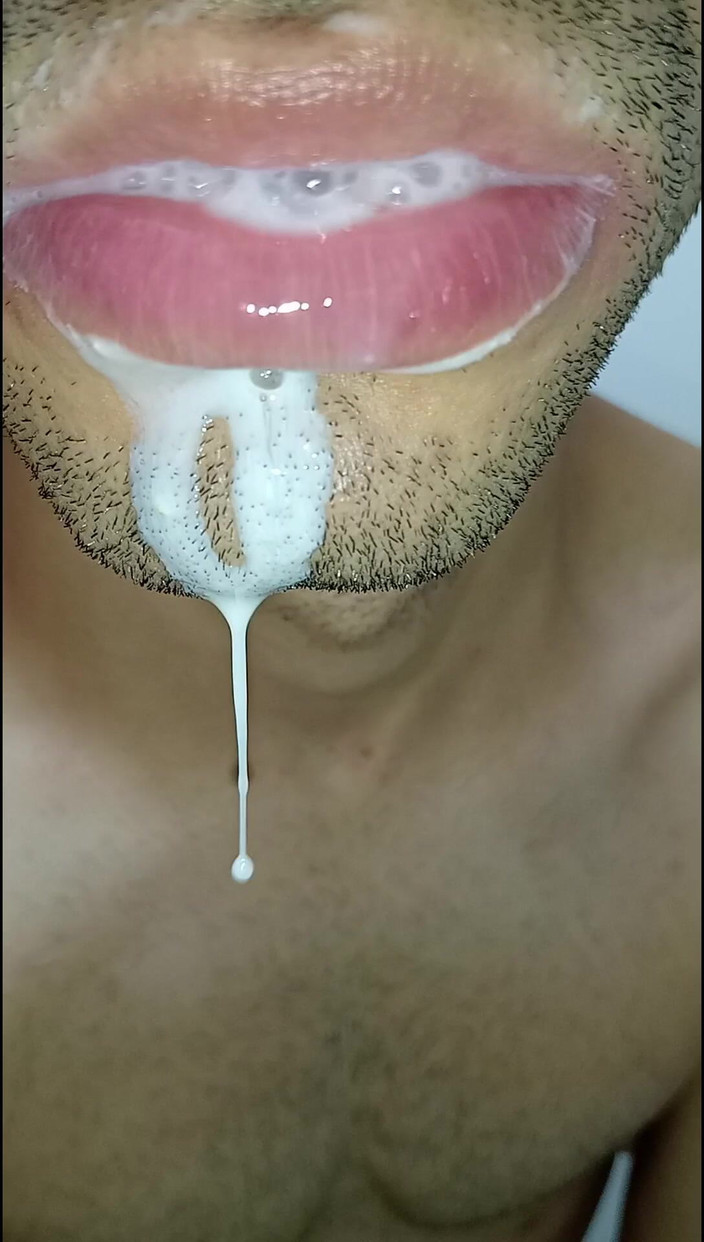 Rey rey: Sperma i munnen, lek med din sperma och svälja det,...