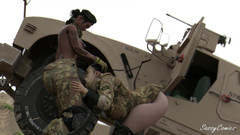 Sassy Comics Trans: Nato Millitary Freakoff - Sassycomics.