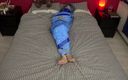 Restricting Ropes: Luna Grey - mumificada na cama