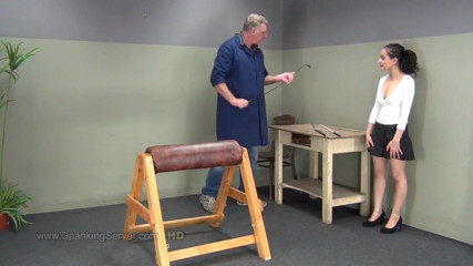 Spanking Server: Yasmeena Caning.