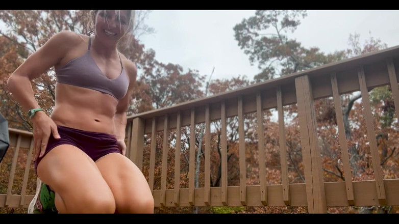 Lora Cross: It’s Pushup Time, in the Autumn, with Lora Cross!