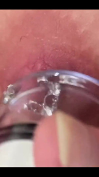 Pumping and Sucking Hard My Pierced Nipples