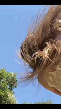 Shaking Out My Long Hair