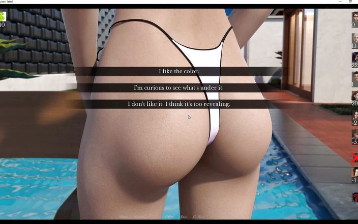 EroticKrisso: Bertahun-tahun kemudian - api muncrat di dalam putri tirinya