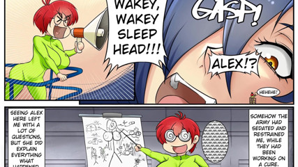 Pectus Show: Titan yakalama - dev dev büyüme hentai çizgi romanı