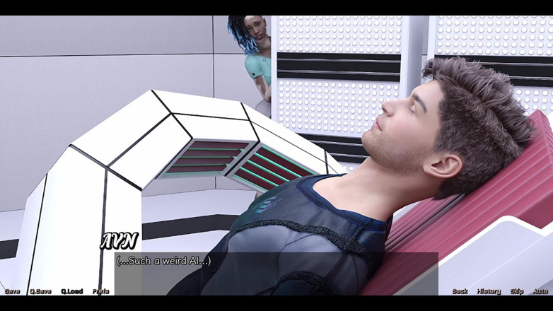 AVN Teller: Stranded in Space - menina vitiligo quer pau na boca