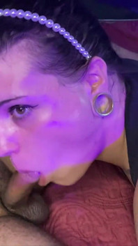 This sissy femboy trans cd has the best blowjob ever, BBC