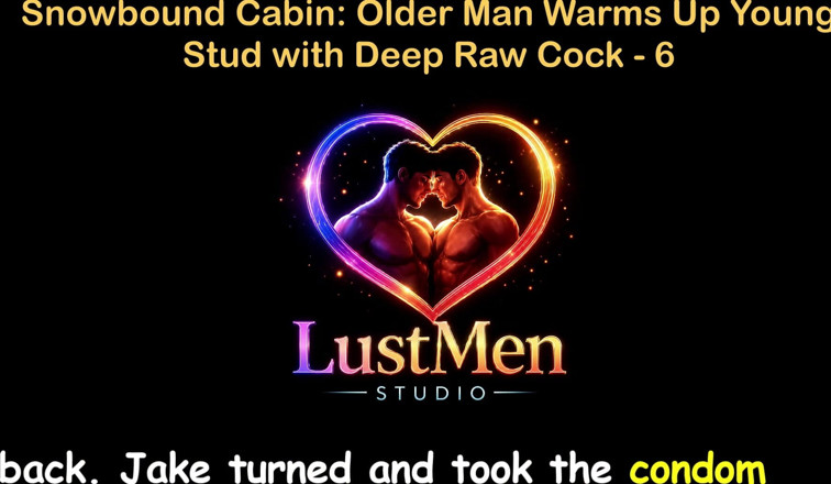 LustMen: Anglická audio gay sexuální příběh - sněhová chatka Starší muž zahřívá...
