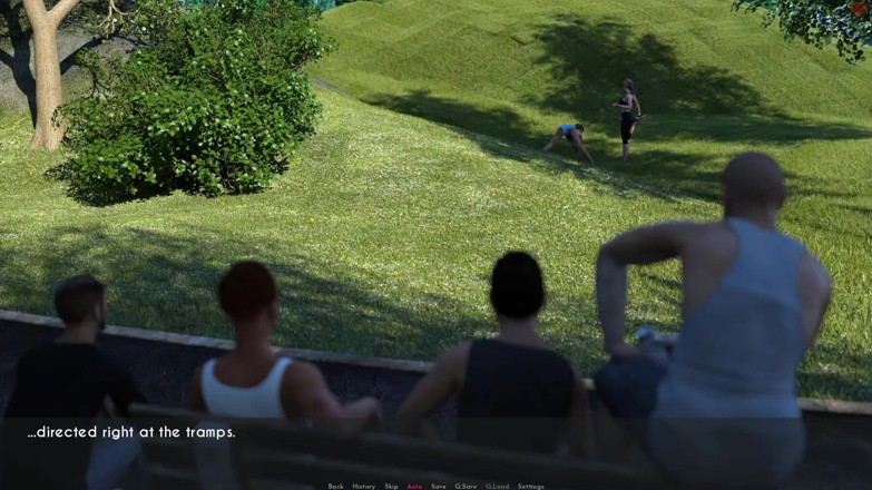 Visual Novels: O soție și o mamă vitregă, partea 66 - mame sexy superbe în parc