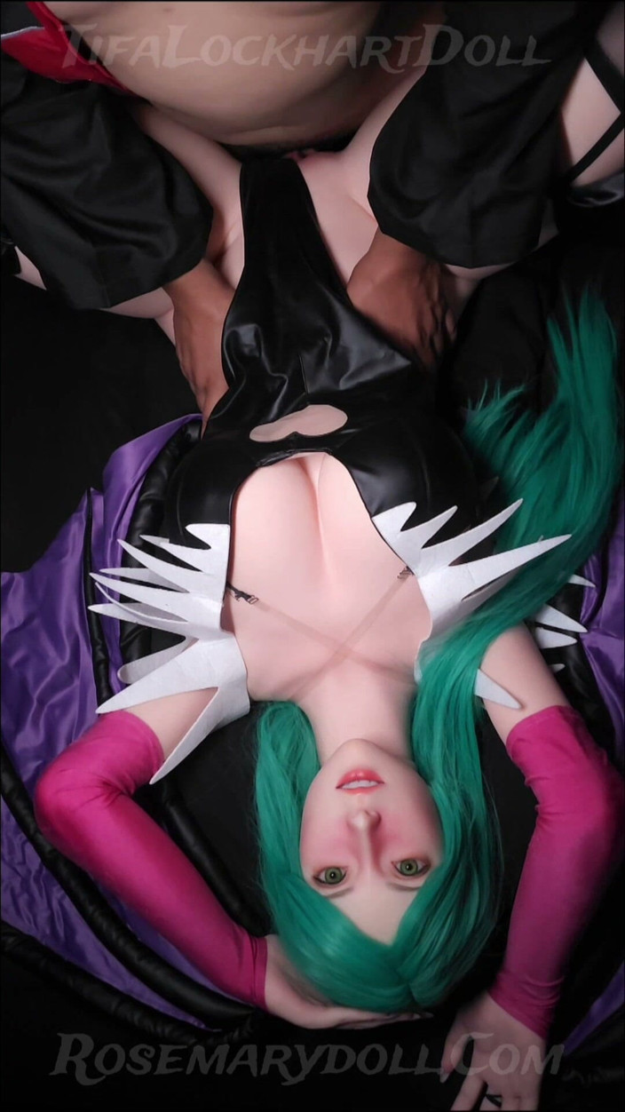 Tifa Lockhart doll: Aerith x morrigan darkstaklers косплей