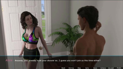 Visual Novels: Літній запах, частина 7 (маршрут подруги)