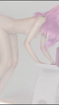 Lol Hentai - Seraphine mengongkek dildo