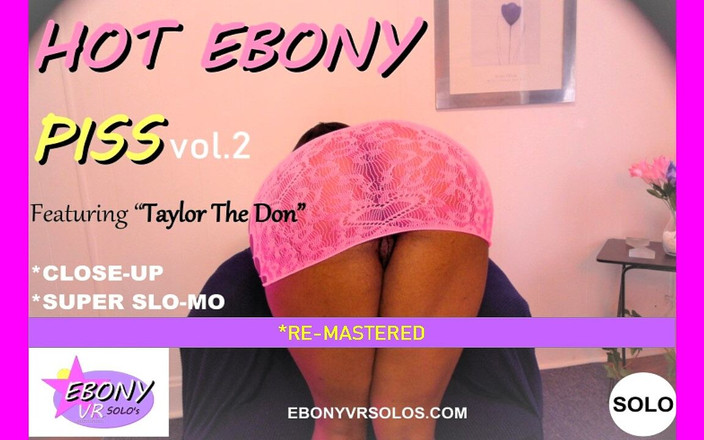 Ebony VR solos virtual reality adult films: Ateşli zenci sidik vol. 2 - büyük memeli zenci oyunu ve duş
