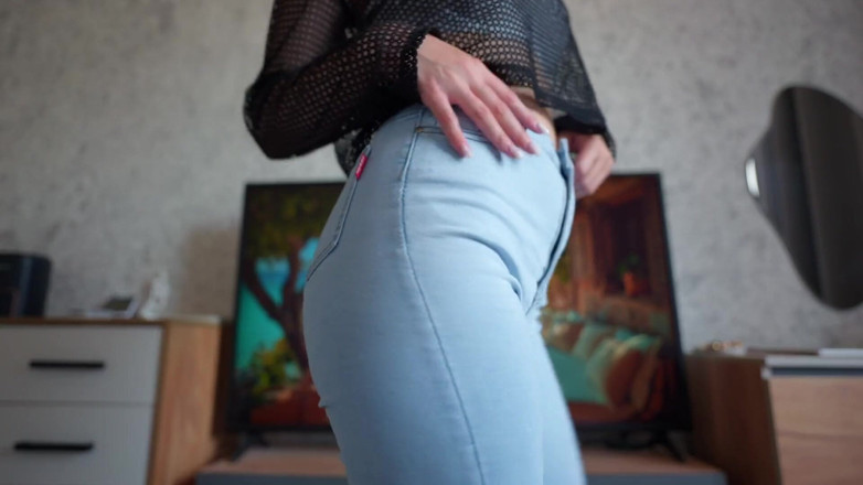 Tori Diamond: Jeans Face Sitting POV! Perfect Ass Jeans Try on Haul