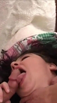 Horny BBW is getting fucked by few lucky guys