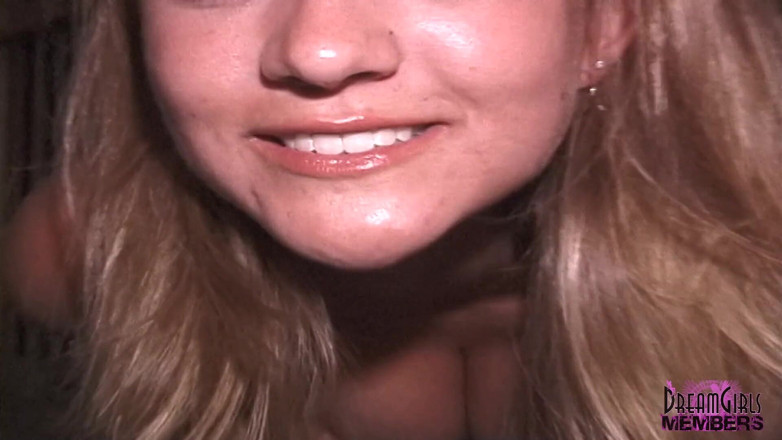 Dream Girls: Amazing natural tits on this hot college freshman