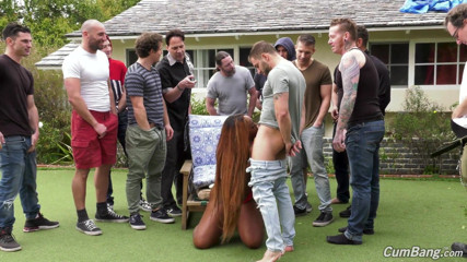 Cum Bang: Bachelor gangbang party - Jayden Starr