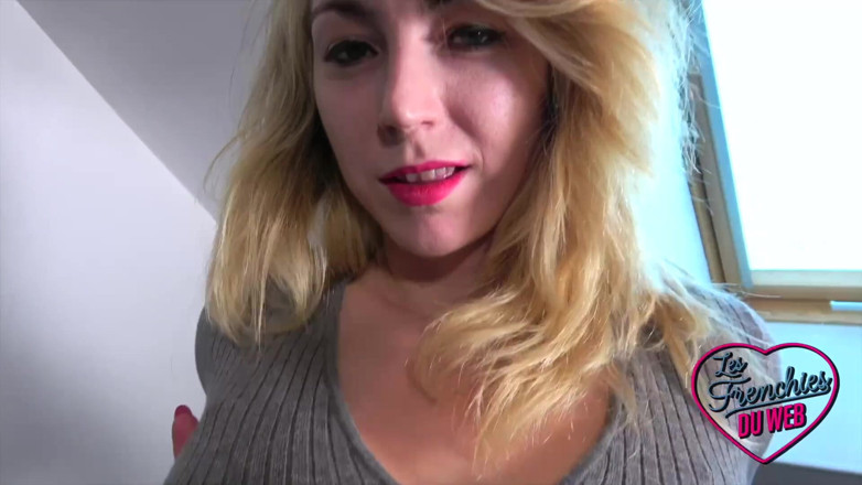 The Frenchies of the web: Elisa, Blonde with Big Tits, Wants Two Cocks