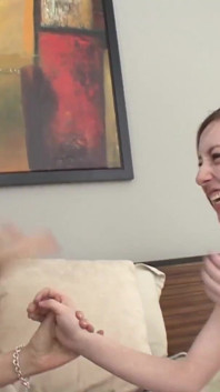 Ally Evans is seduced by Milf Nina Hartley to learn how to lick her pussy.