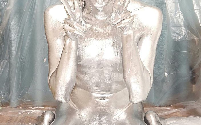 ayayan578: Silber-körperfarbe