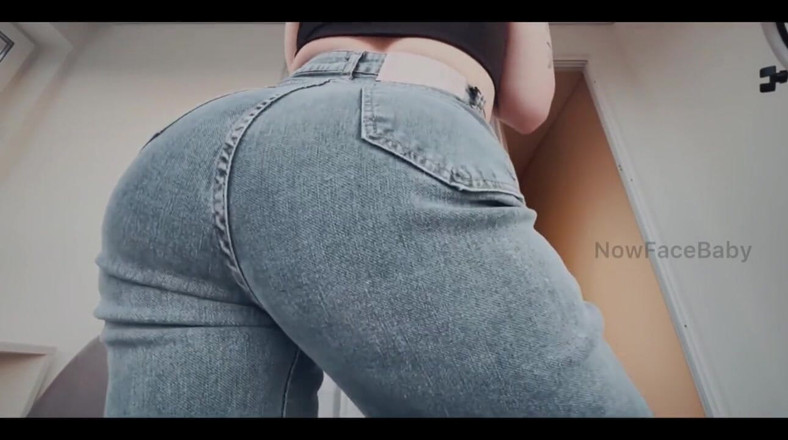 NoFaceBaby: Babe with Big Ass Loves Anal