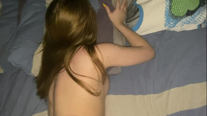 Erect Dick: Sex with a young 18-year-old girl in a condom! POV!
