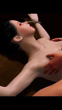 3D 음탕한 여신 매력적인영상 - 3D 애니메이션 헨타이
