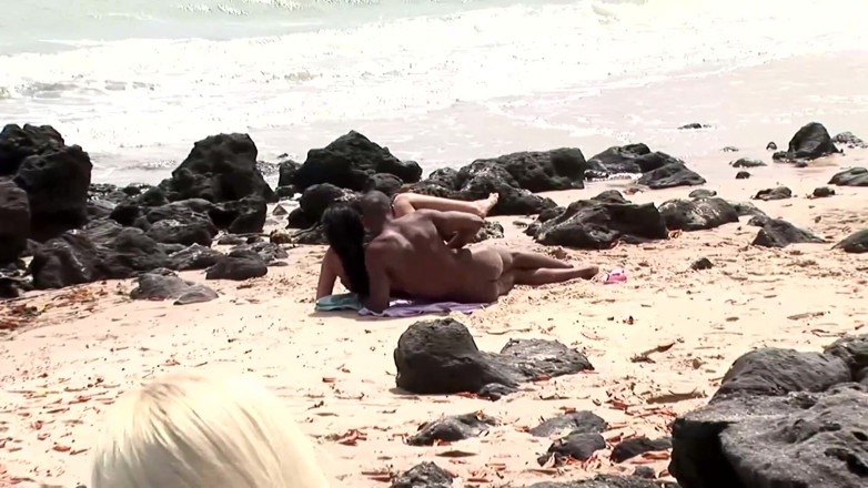 Public Entertainment: Cagna scopata senza forza sulla spiaggia