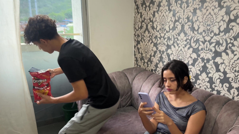BritannySexxx: I Discover My Stepsister Having Lesbian Sex with My Girlfriend...