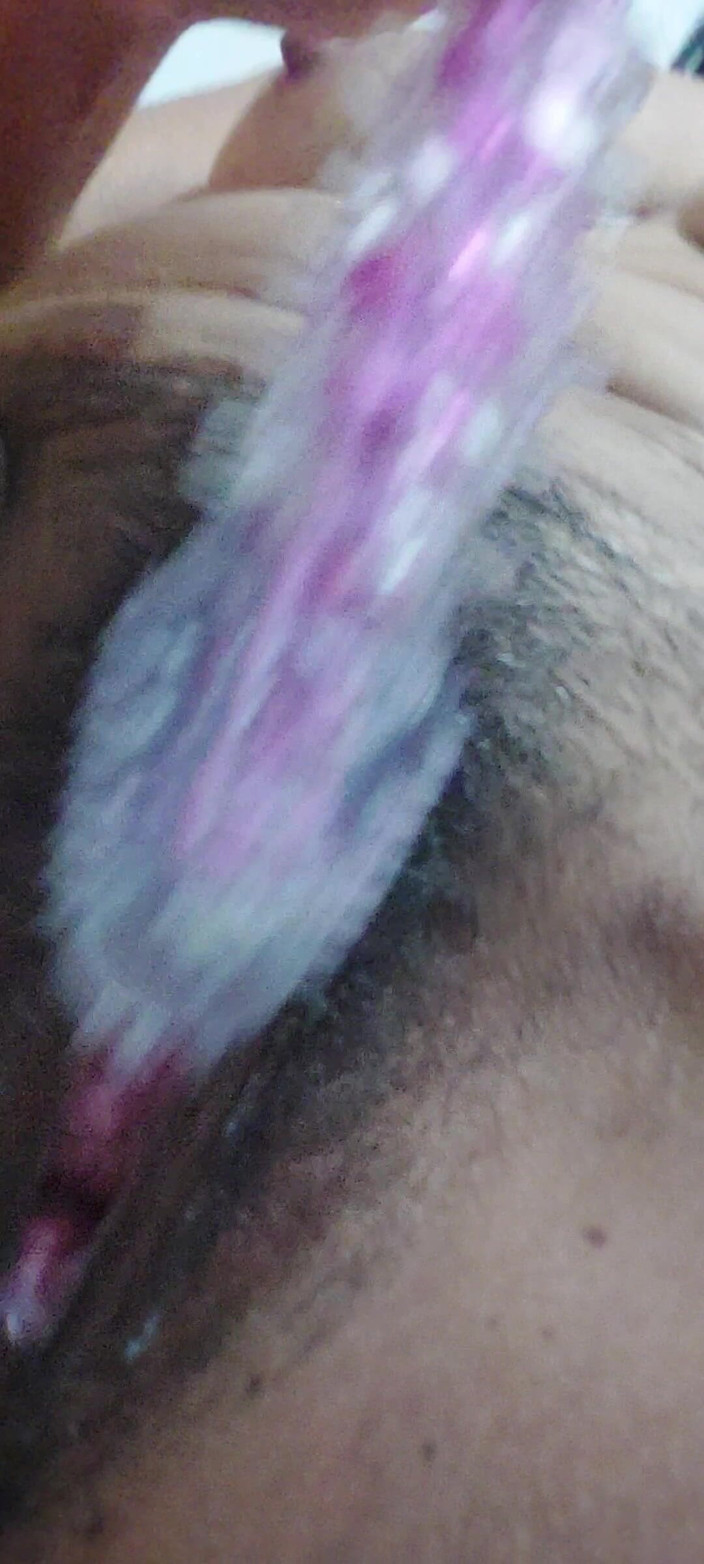 Renatinharj: She Got Naked and Masturbated with a Dildo in Her...