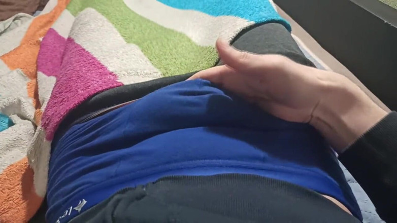Pasha: Homme En Culotte Bleue Qui Joue Avec Sa Bite, La...