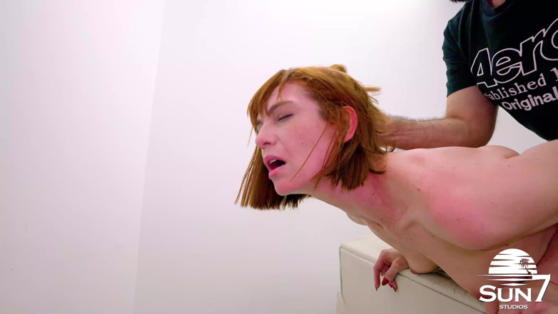 Sun7: Hardcore Anal Brazilian Redhead in High Heels