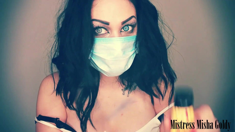 Goddess Misha Goldy: Psico executrix! Fodendo seu cu xicated!