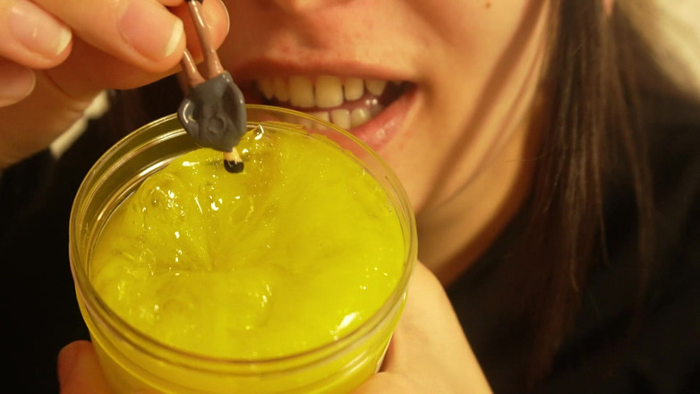 AmayaMori: Giantess Teases Her Tiny Human Toy Armpit Trap Jelly Play