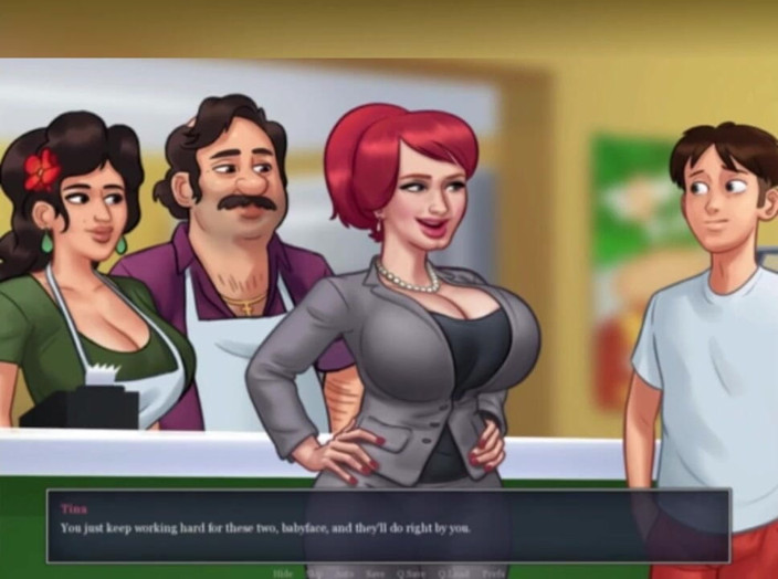 3DXXXTEEN2 Cartoon: Mia has been a naughty girl. 3D porn cartoon sex