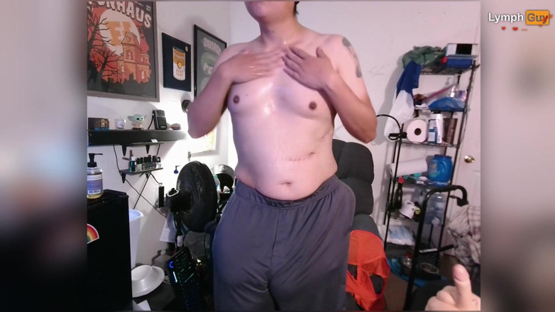 Lymph Guy: สาวพิการขาดแขนขาเย็ดควยปลอมแล้วแตกคาหี