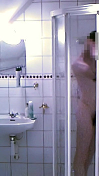 Humping Pee and Shower Masturbation